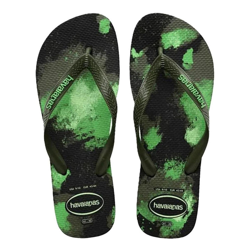 HAVAIANAS TOP INFANTIL VERDE MILITAR
