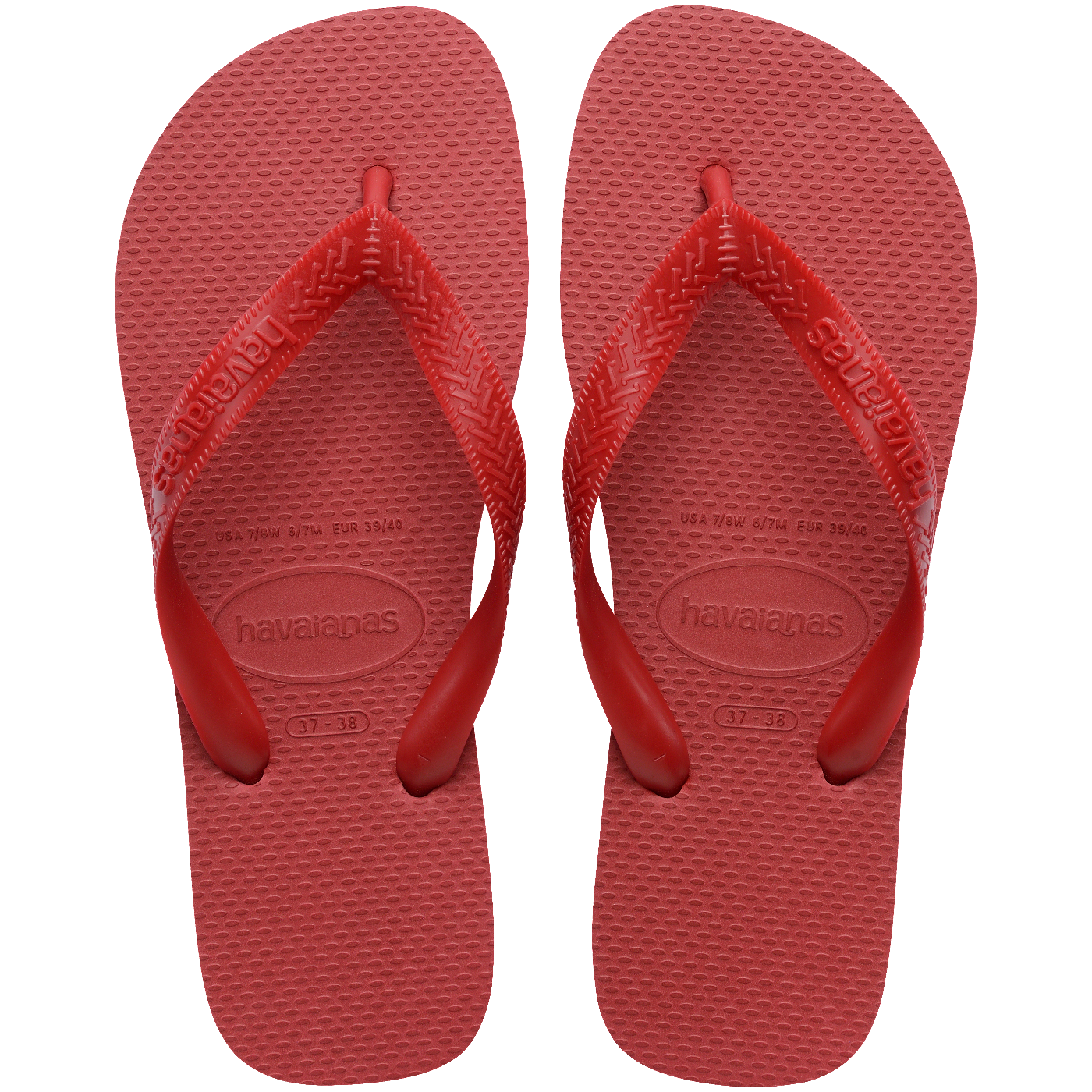 HAVAIANAS TOP FC - VERMELHO-APACHE