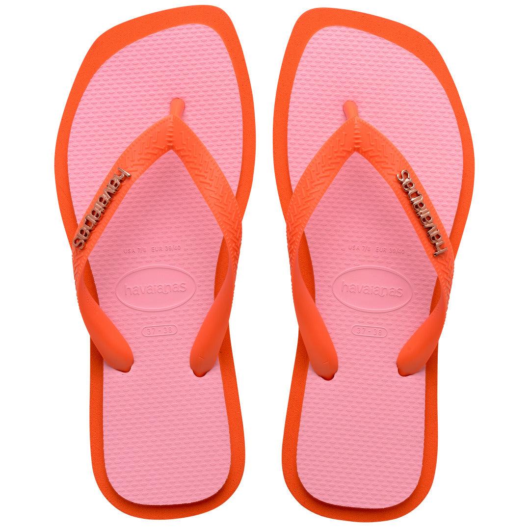 HAVAIANAS TOP SQUARE FUSION (LARANJA SUNSET)