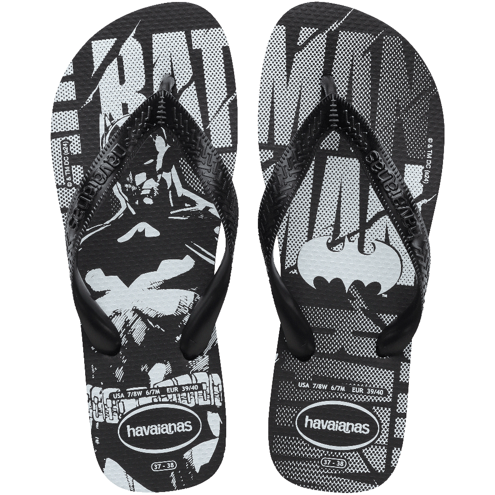 HAVAIANAS DC LOGOMANIA FC (PRETO)