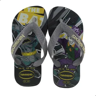 HAVAIANAS K HERO DC FC (CINZA AÇO)