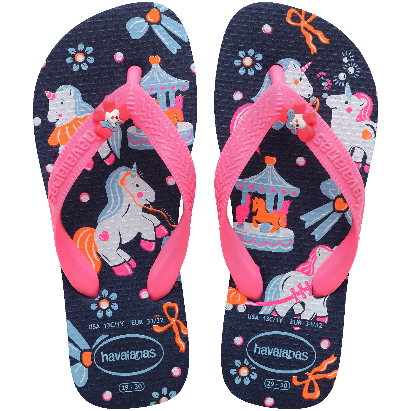 HAVAIANAS KIDS FANTASY FC (MARINHO/ROSA)