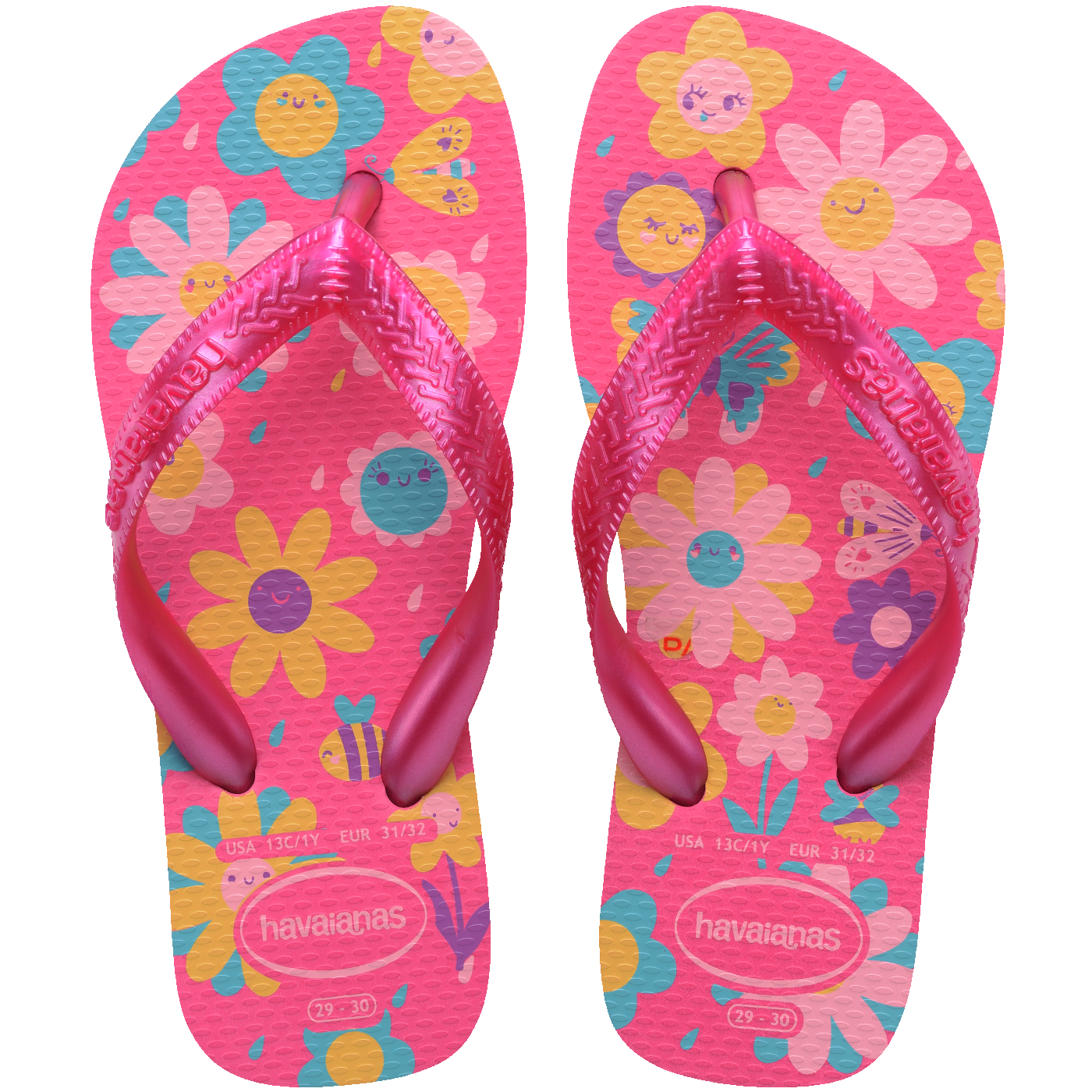 HAVAIANAS KIDS FLORES FC (ROSA FLUX)