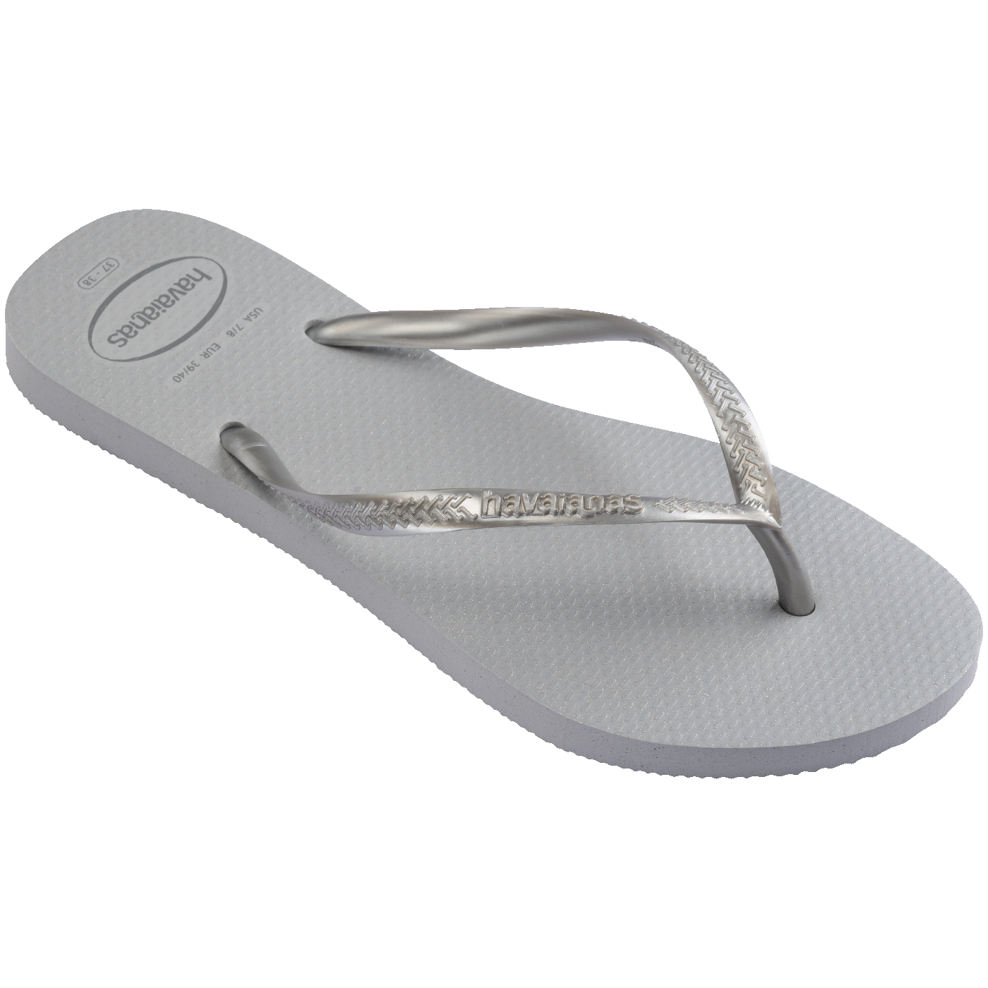 HAVAIANAS SLIM GLOSS FC CINZA GELO