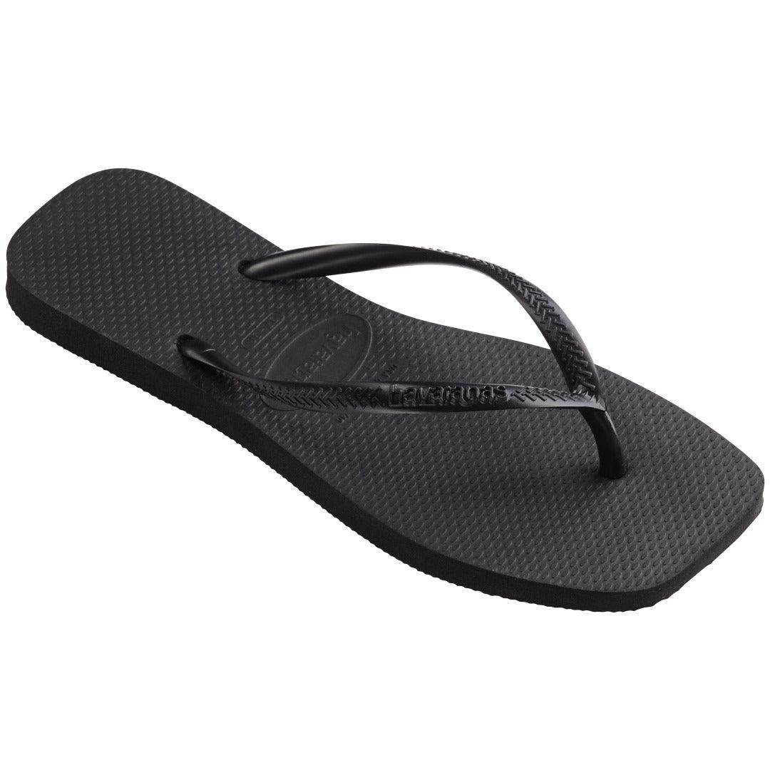 HAVAIANAS SLIM SQUARE FC (PRETO)
