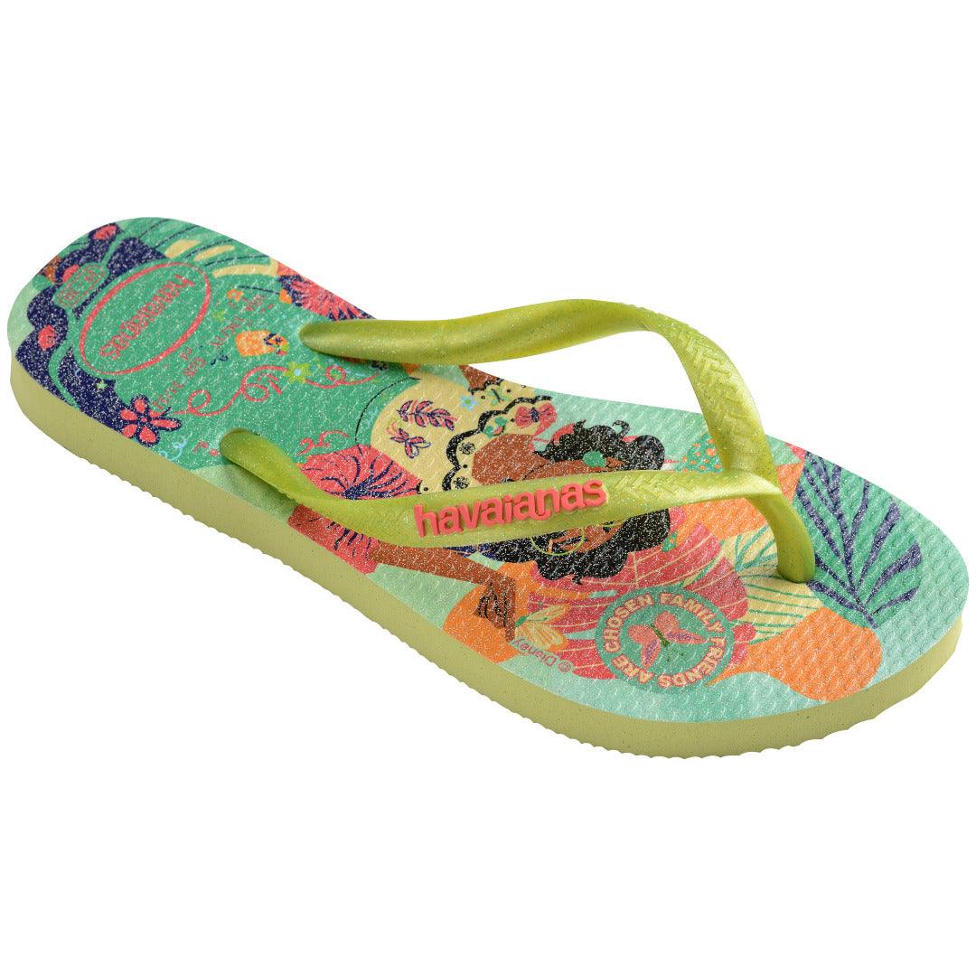 HAVAIANAS KIDS SLIM PRINCESS  (VERDE MATCHA)