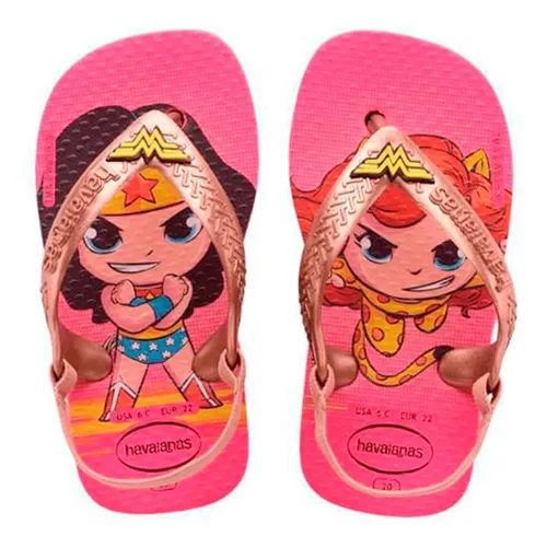 HAVAIANAS BABY HEROIS (ROSA FLUX)