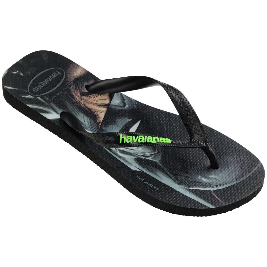 HAVAIANAS TOP HEROIS DC FC (PRETO/VERDE)