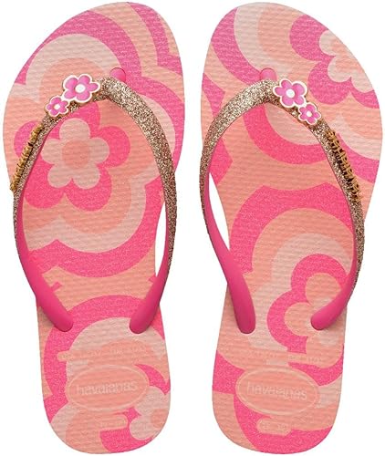 HAVAIANAS K SL GLITTER II FC  ( BLOSSOM/R...