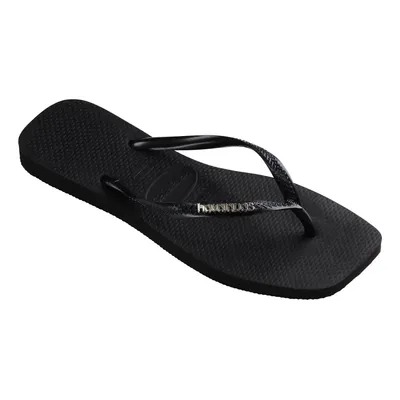 Havaianas Slim Square Logo Metalico (Pre ...