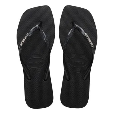 Havaianas Slim Square Logo Metalico (Pre ...