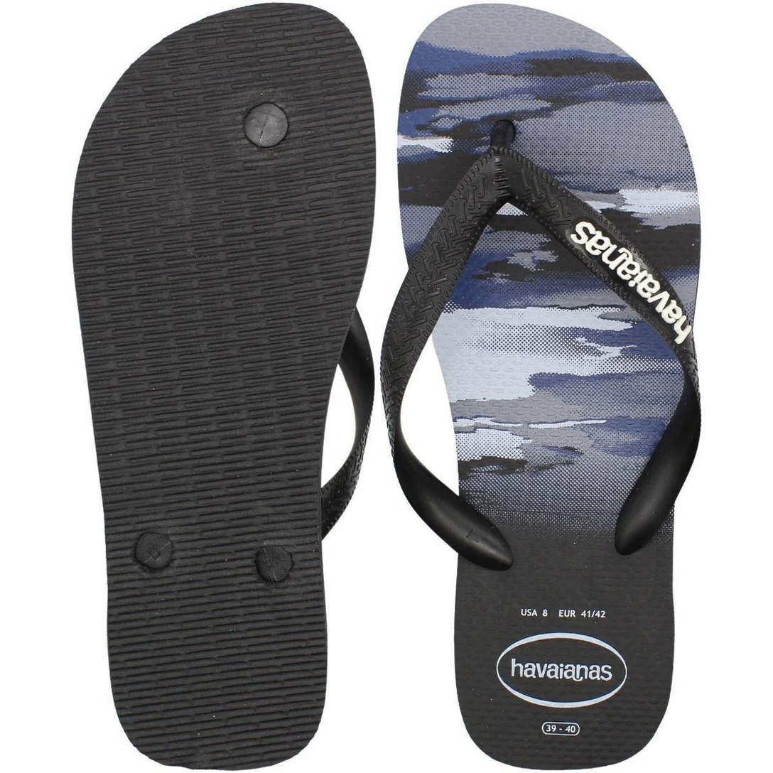 Havaianas TOP camu Fc (Preto)